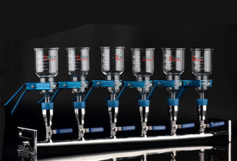  Six-branch Glass Funnel Manifolds